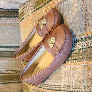 MICHAEL Micheal Kors Leather Driving Loafers